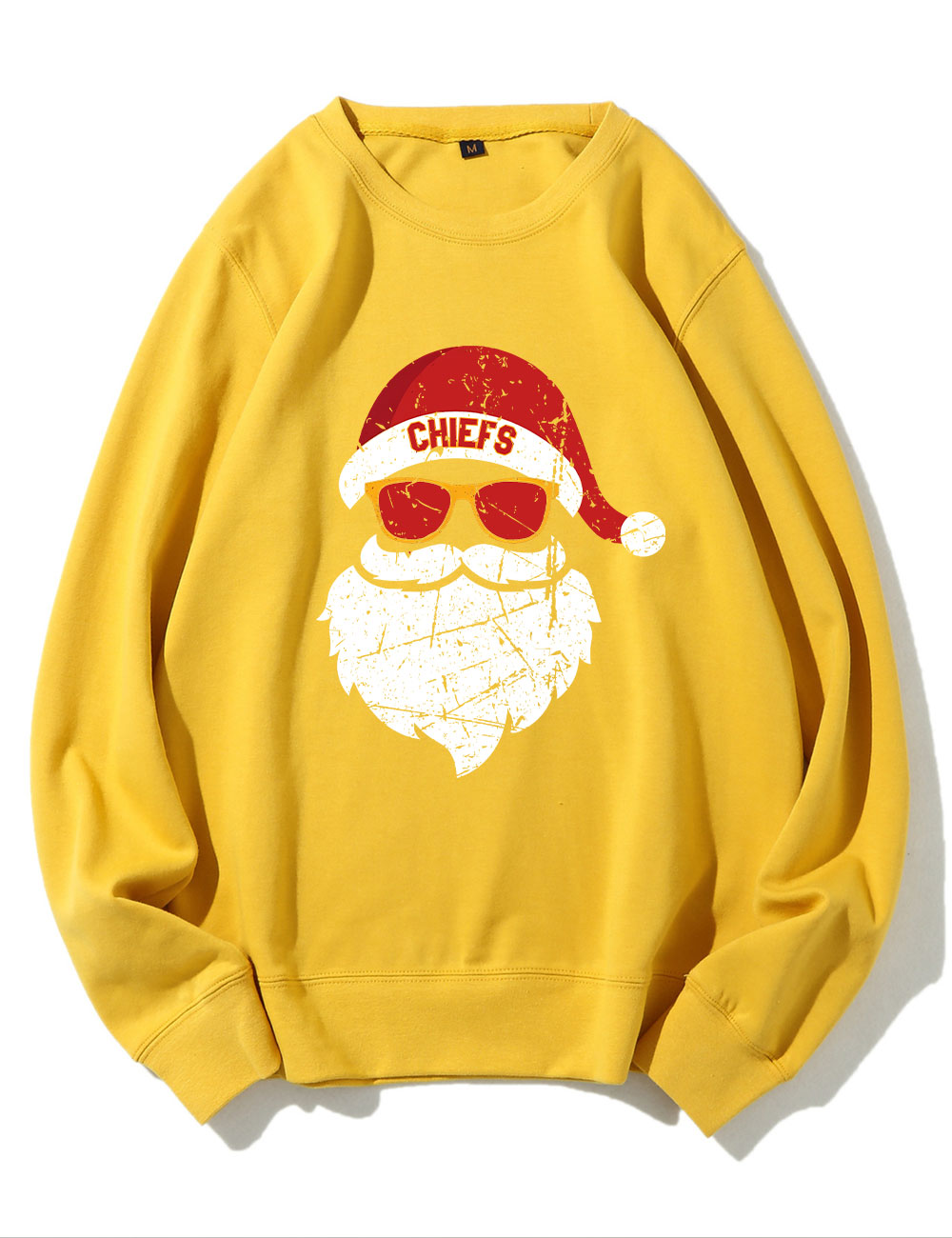 Kansas City Football Santa Sweatshirt
