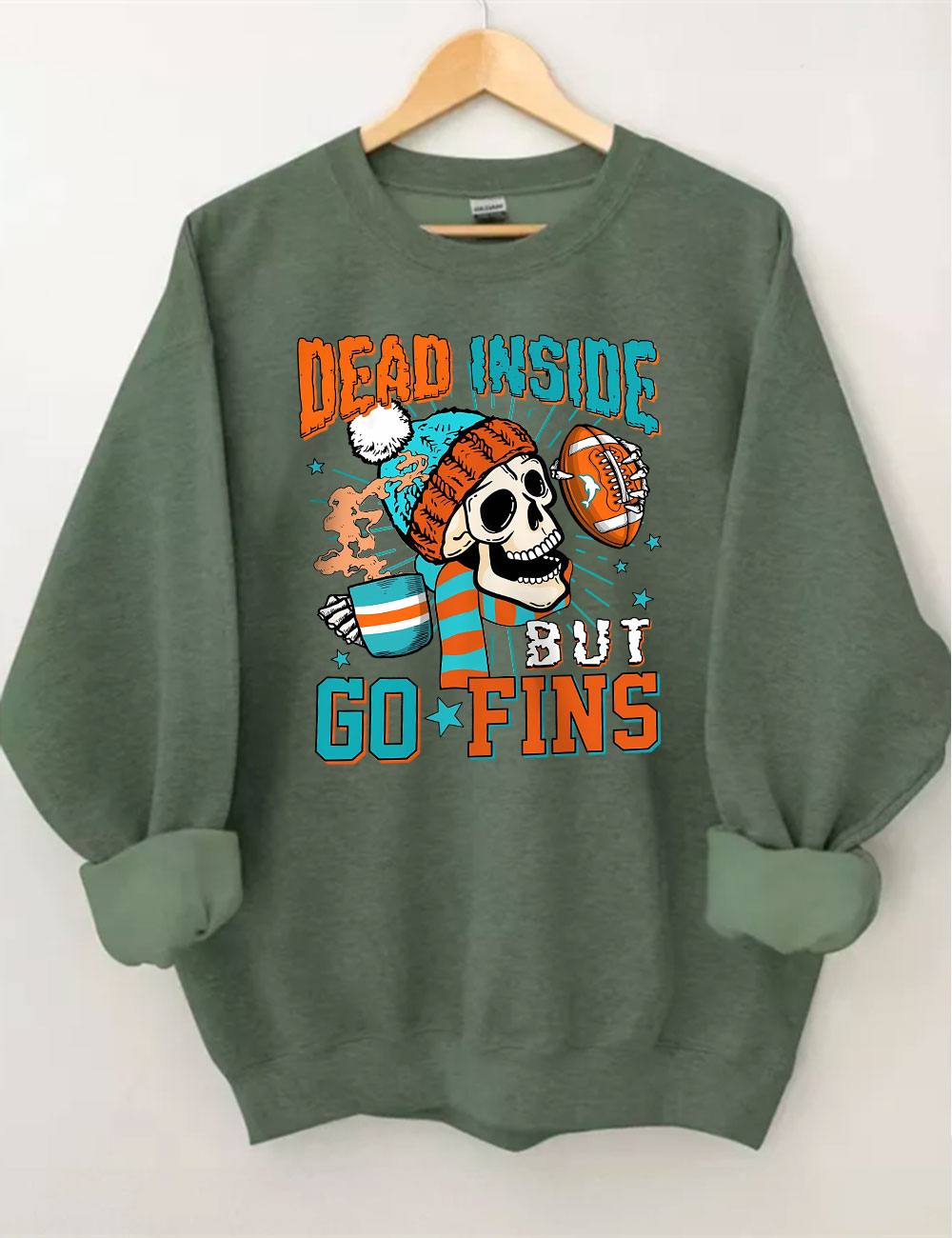Dead Inside But Go Fin Sweatshirt
