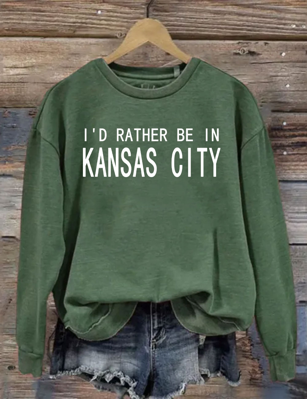 I'd Rather Be In Kansas City Sweatshirt