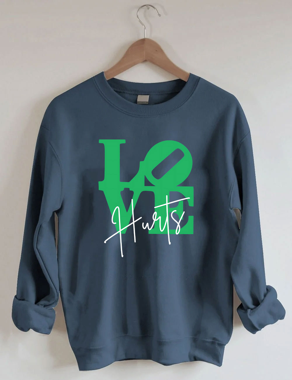 Love Hurts Philly Football Sweatshirt