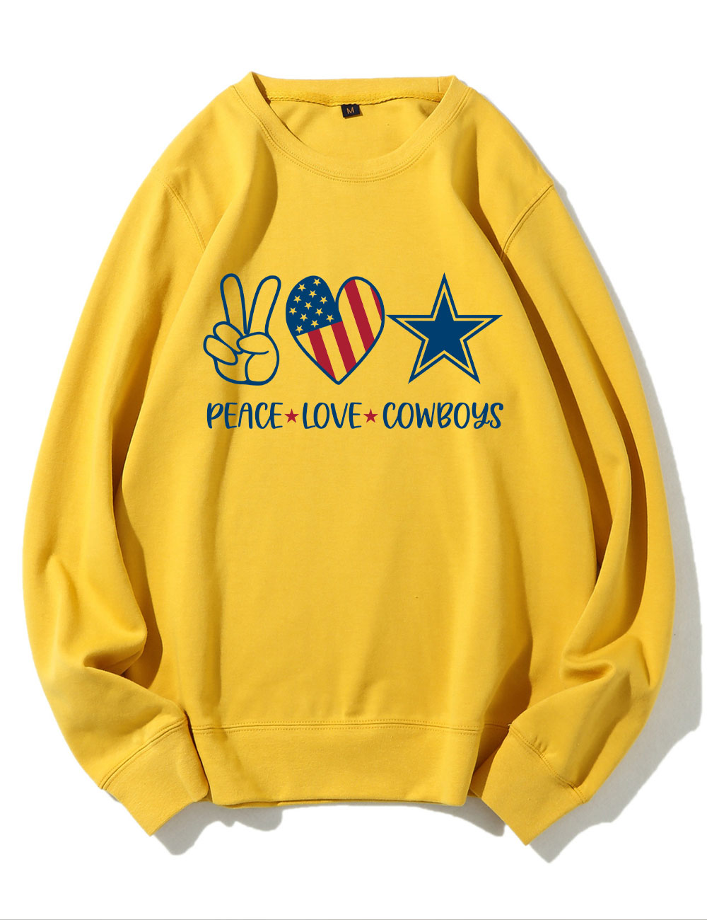 Peace Love Cowboys Sweatshirt