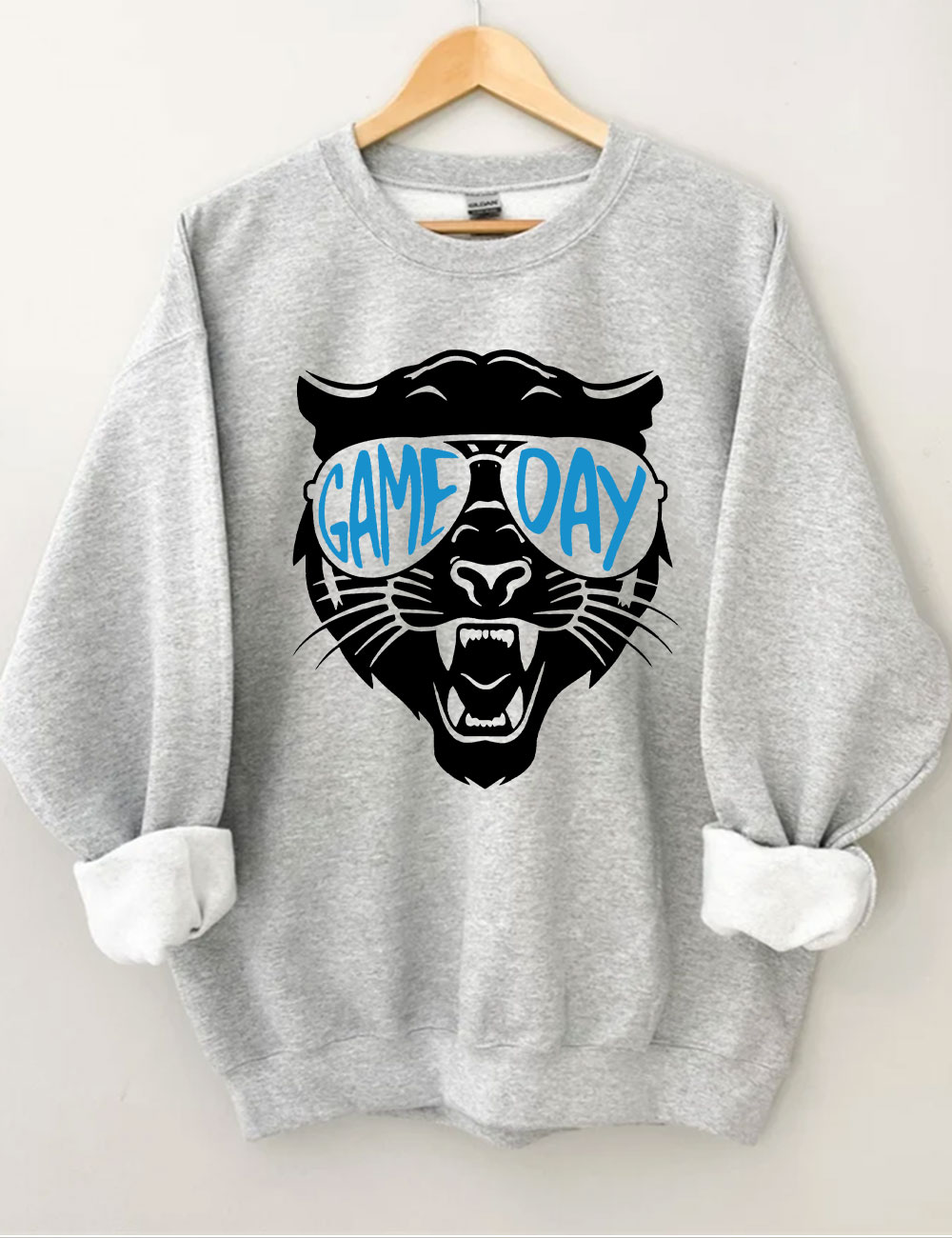 Carolina Panthers Game Day Football Sweatshirt