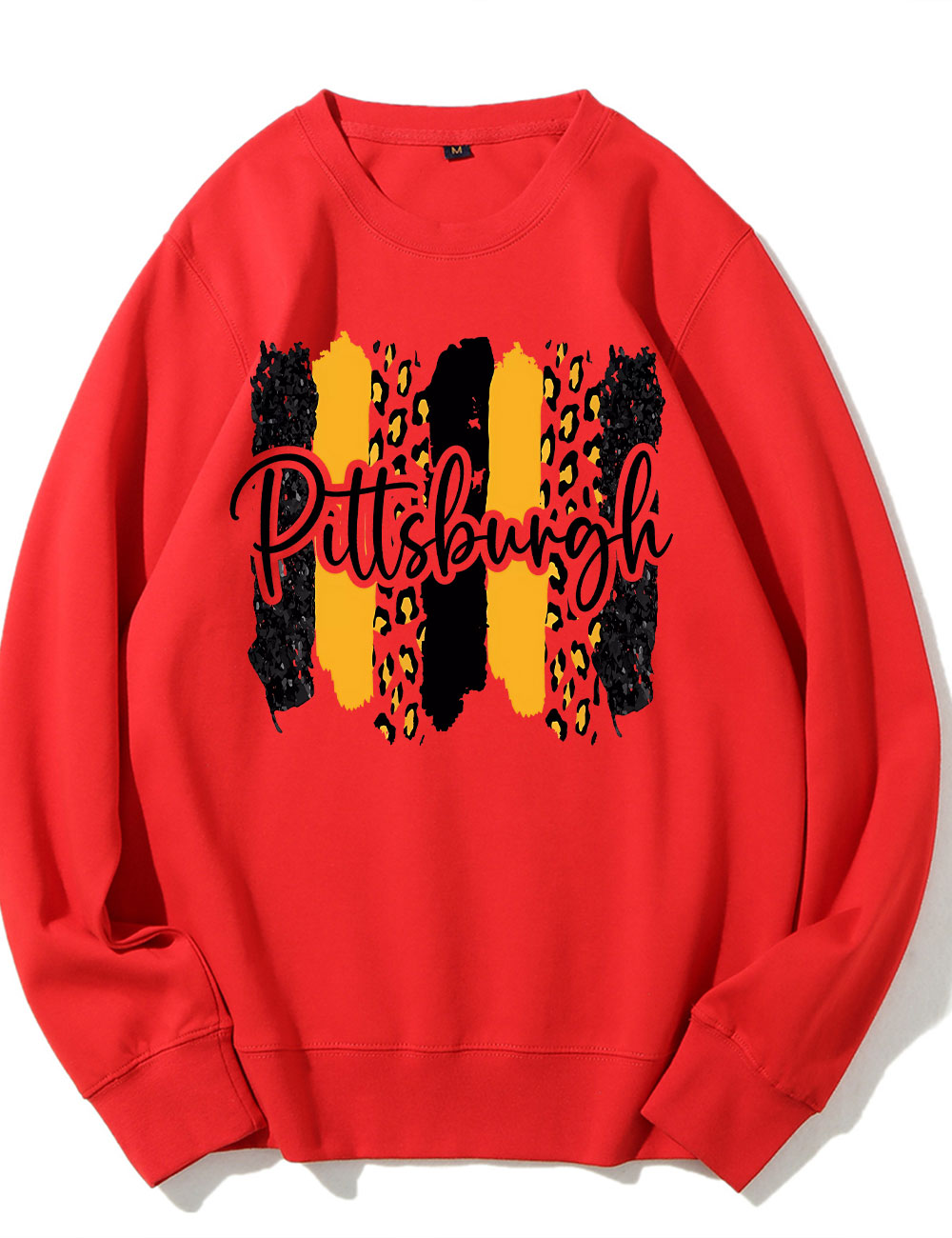 Leopard Pittsburgh Steelers Football Sweatshirt