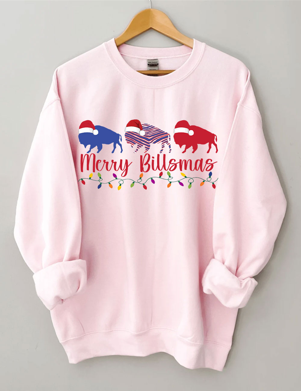 Buffalo Trio Christmas Trees Sweatshirt