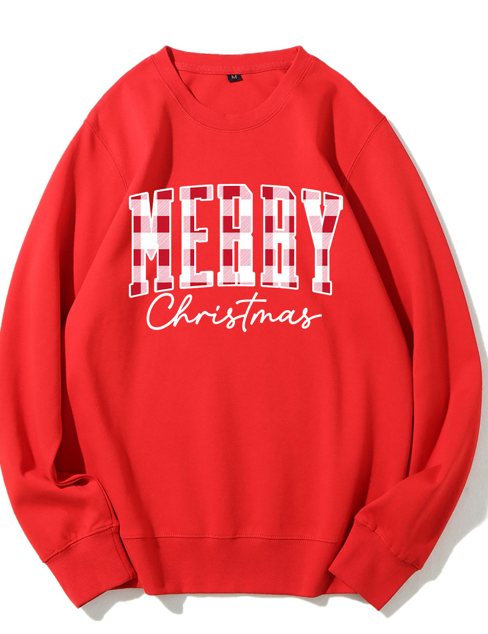 Buffalo Plaid Merry Christmas Sweatshirt
