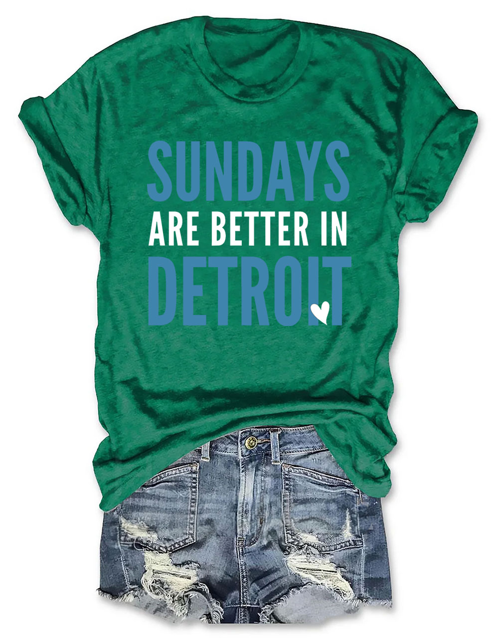 Sundays Are Better In Detroit Football T-Shirt