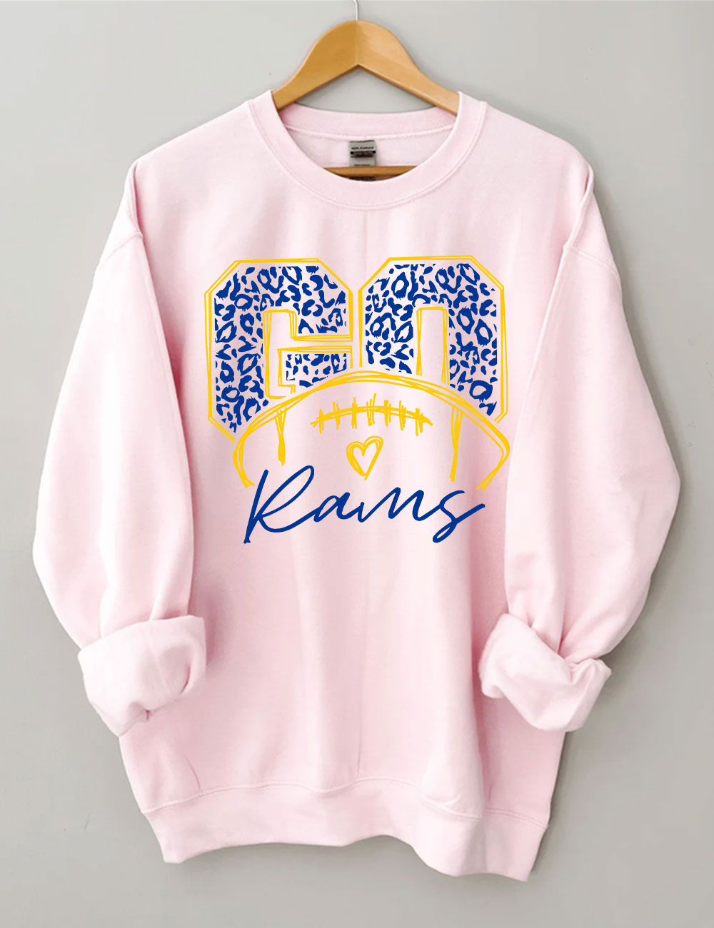 Leopard Go Ravens Sweatshirt