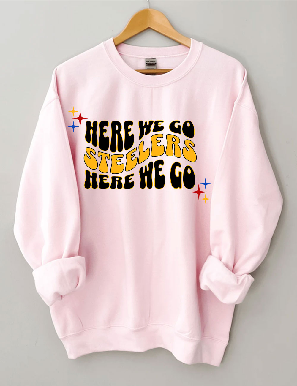 Here We Go Steelers Football Sweatshirt