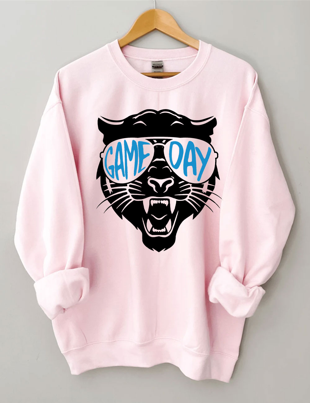 Carolina Panthers Game Day Football Sweatshirt