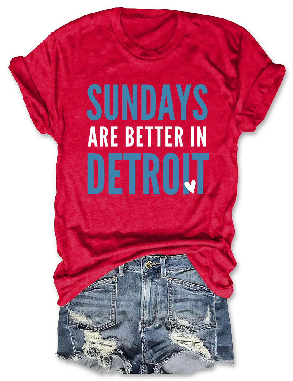 Sundays Are Better In Detroit Football T-Shirt
