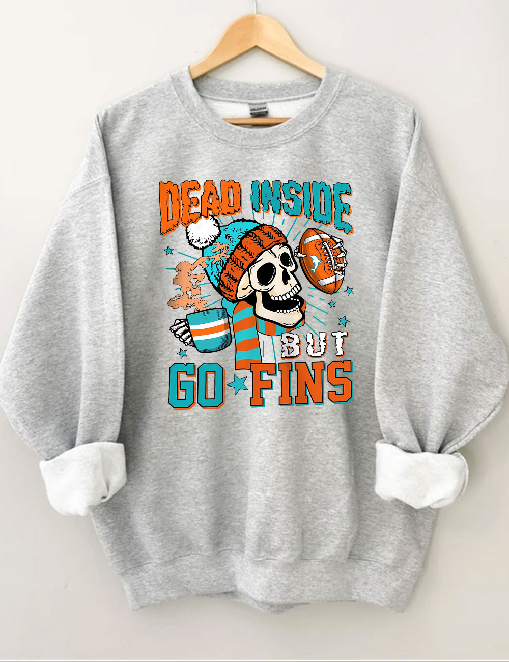 Dead Inside But Go Fin Sweatshirt