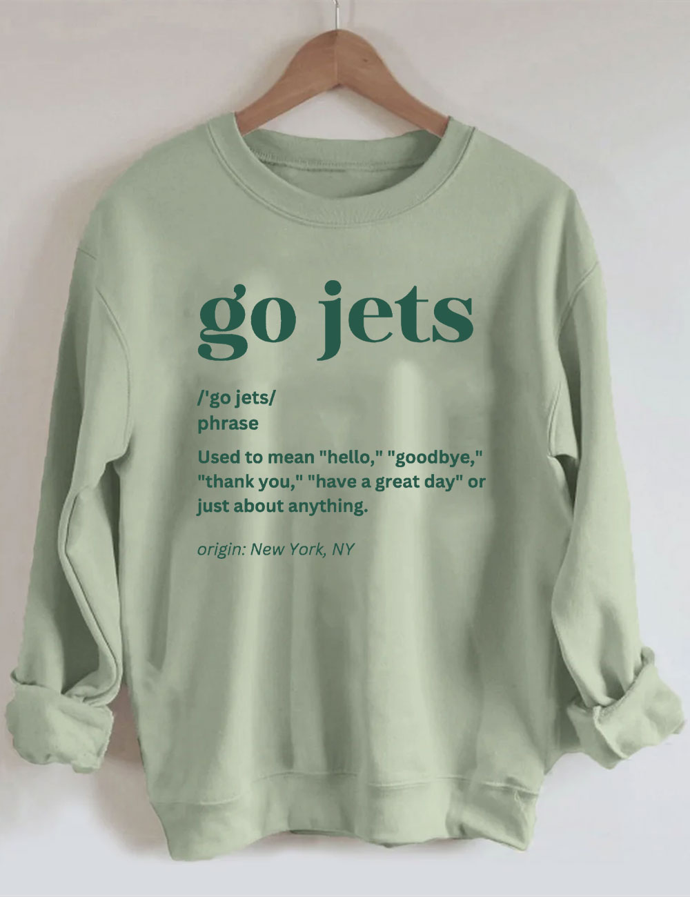 Go Jets Football Sweatshirt