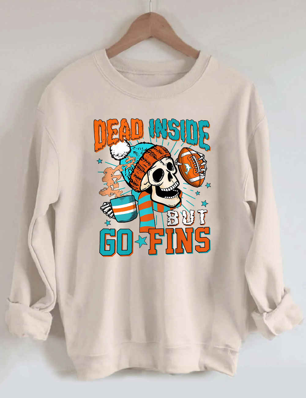 Dead Inside But Go Fin Sweatshirt