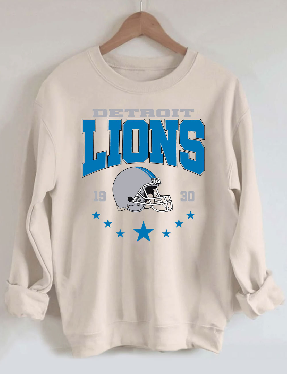 Vintage Detroit Lions Football Sweatshirt