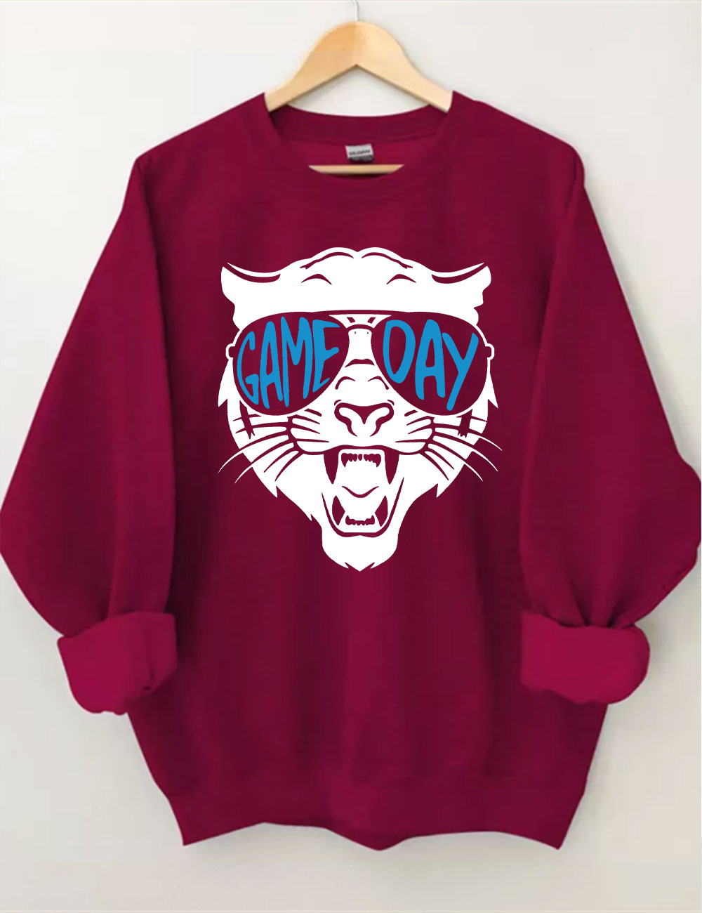Carolina Panthers Game Day Football Sweatshirt