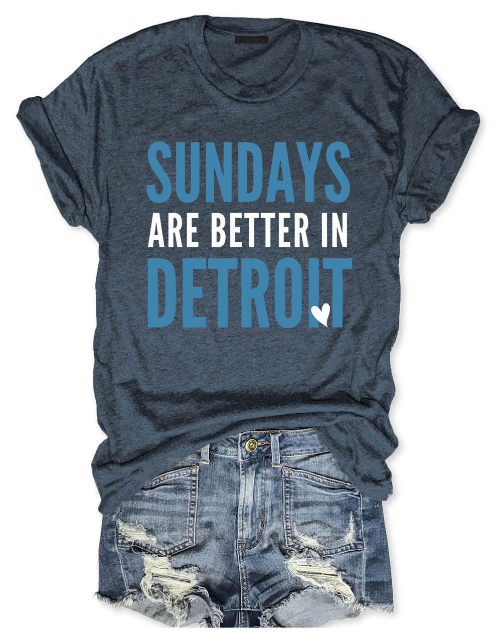 Sundays Are Better In Detroit Football T-Shirt