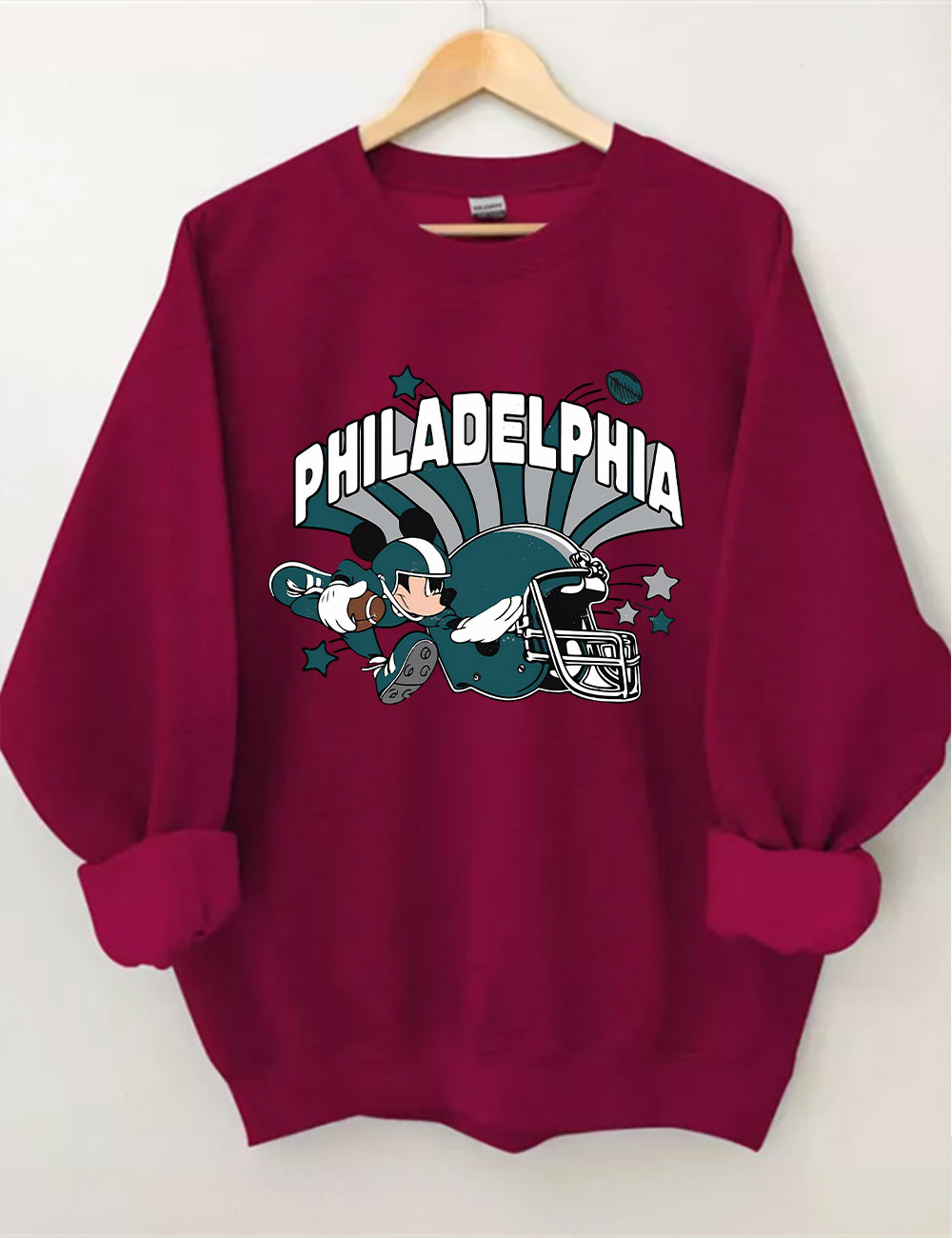 Philadelphia Mickey Football Sweatshirt