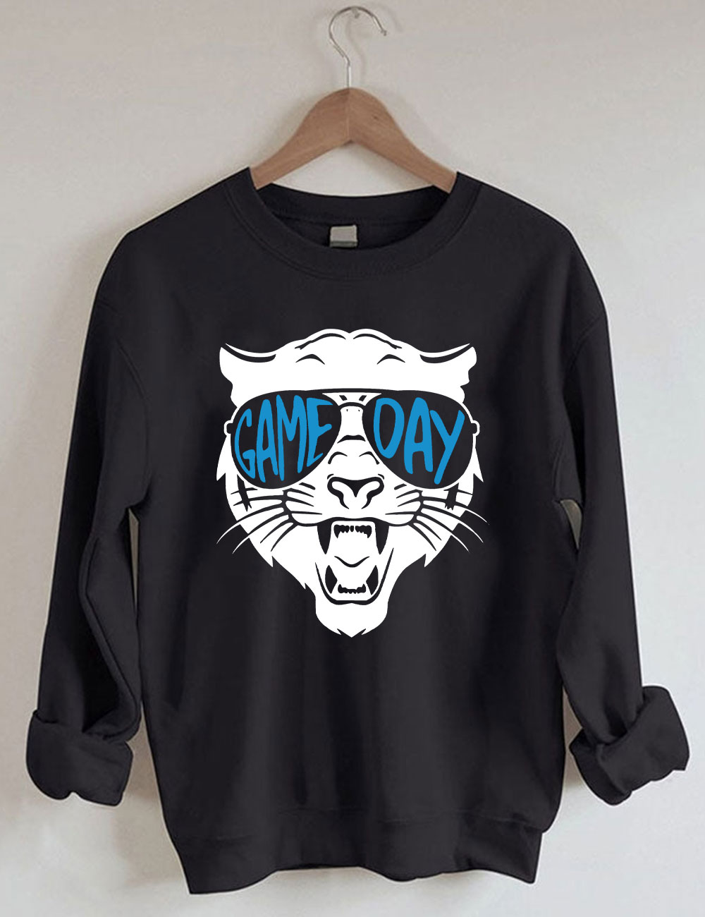 Carolina Panthers Game Day Football Sweatshirt