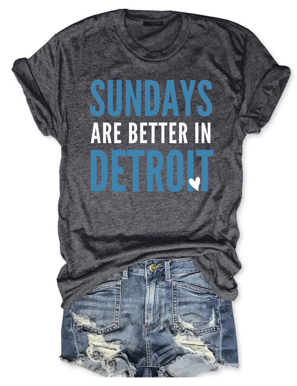 Sundays Are Better In Detroit Football T-Shirt
