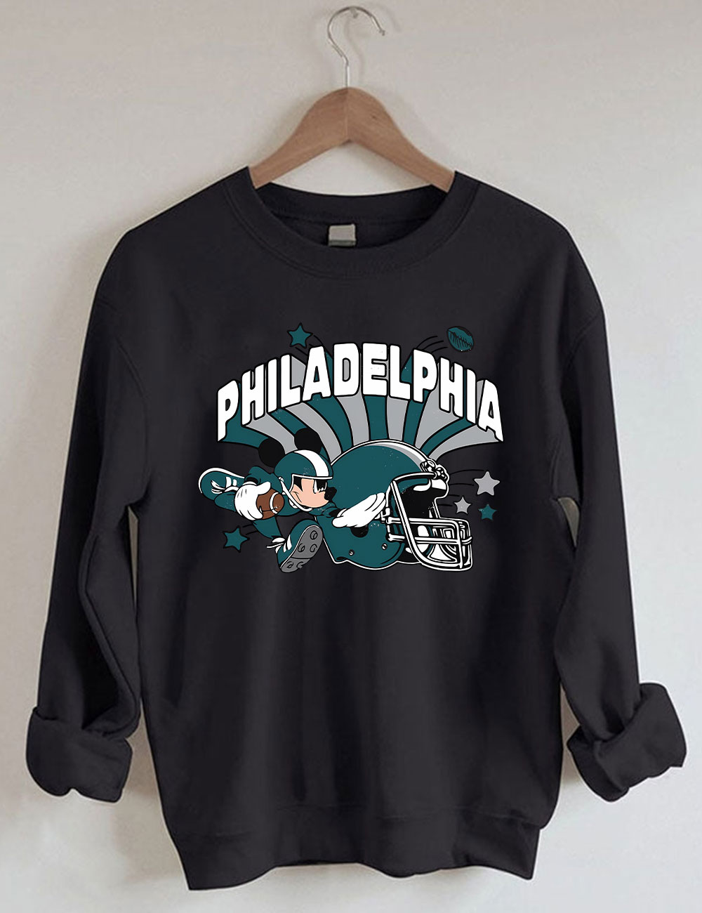 Philadelphia Mickey Football Sweatshirt