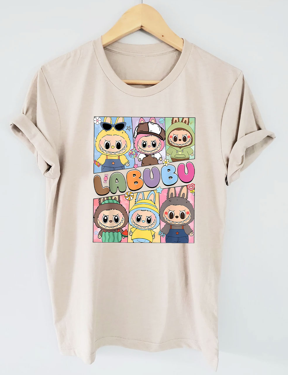 Labubu Cartoon Character T-Shirt