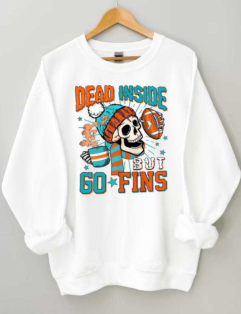 Dead Inside But Go Fin Sweatshirt