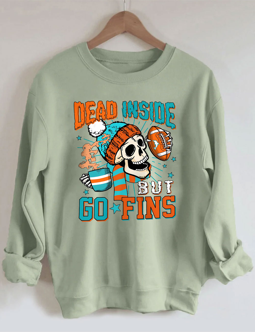 Dead Inside But Go Fin Sweatshirt