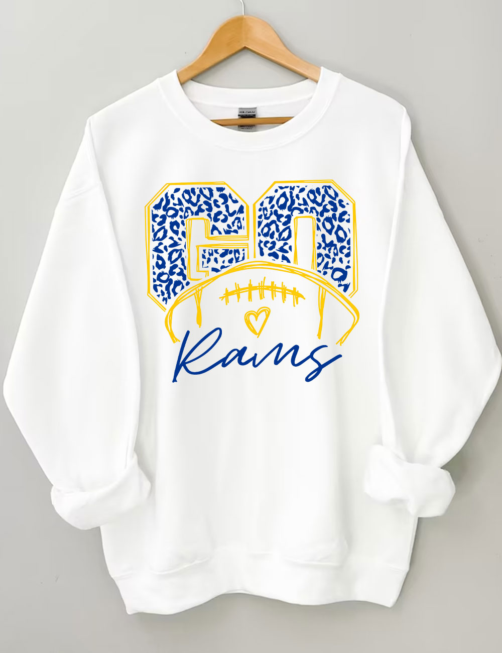 Leopard Go Ravens Sweatshirt