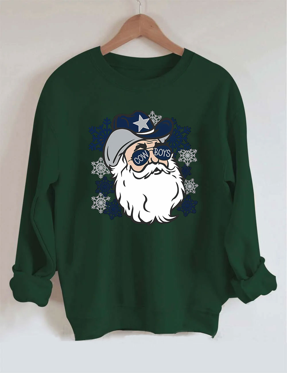 Dallas Cowboys Christmas Football Sweatshirt