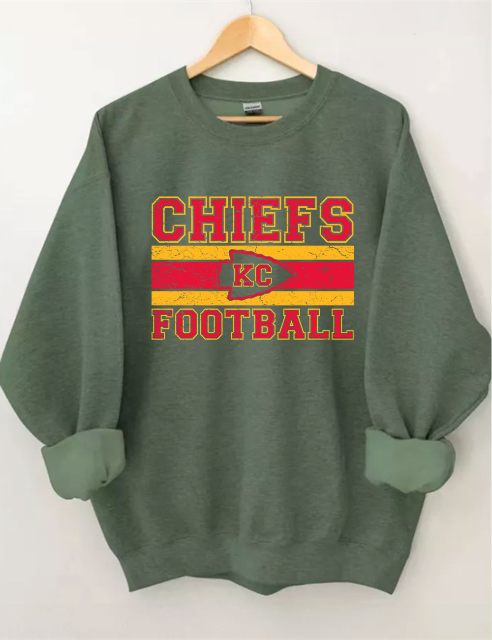 Vintage Chiefs Football Sweatshirt