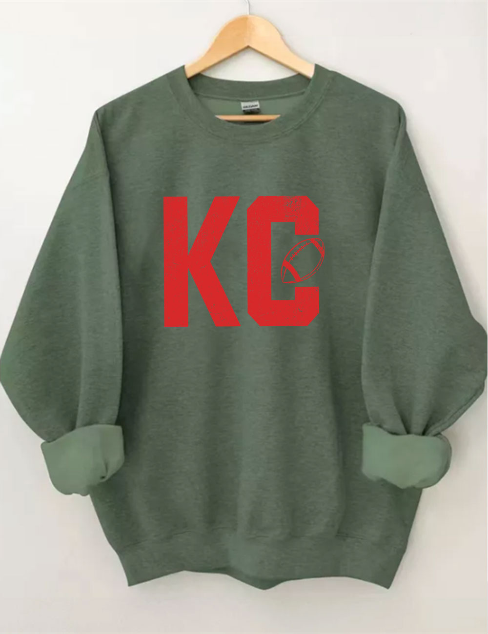 KC Kansas City Football Sweatshirt