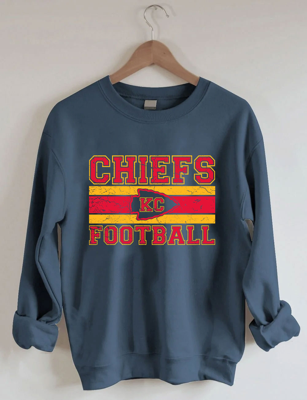Vintage Chiefs Football Sweatshirt