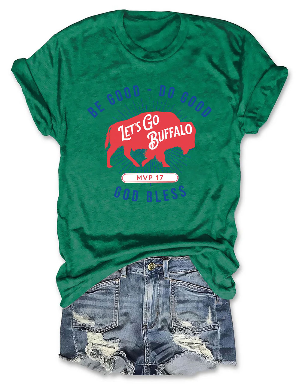 Be Good Do Good Josh MVP Buffalo Football T-Shirt