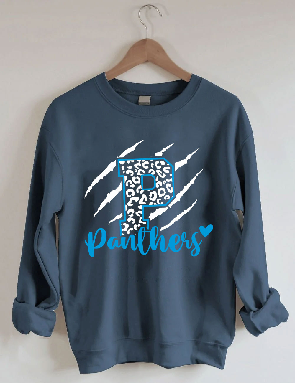 Leopard Panthers Football Sweatshirt