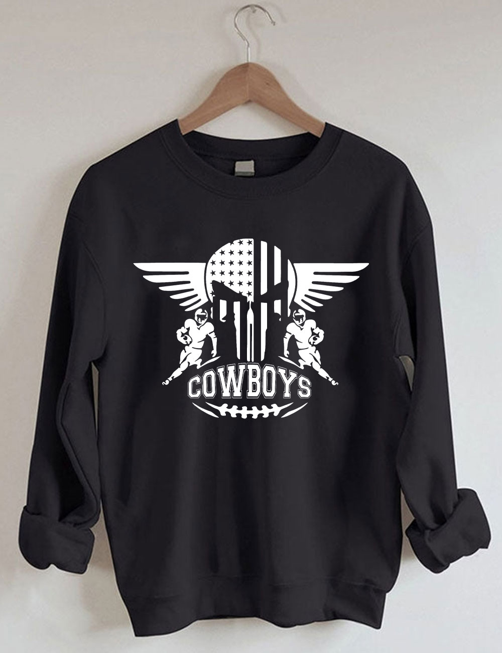 Cowboys Star Football Sweatshirt