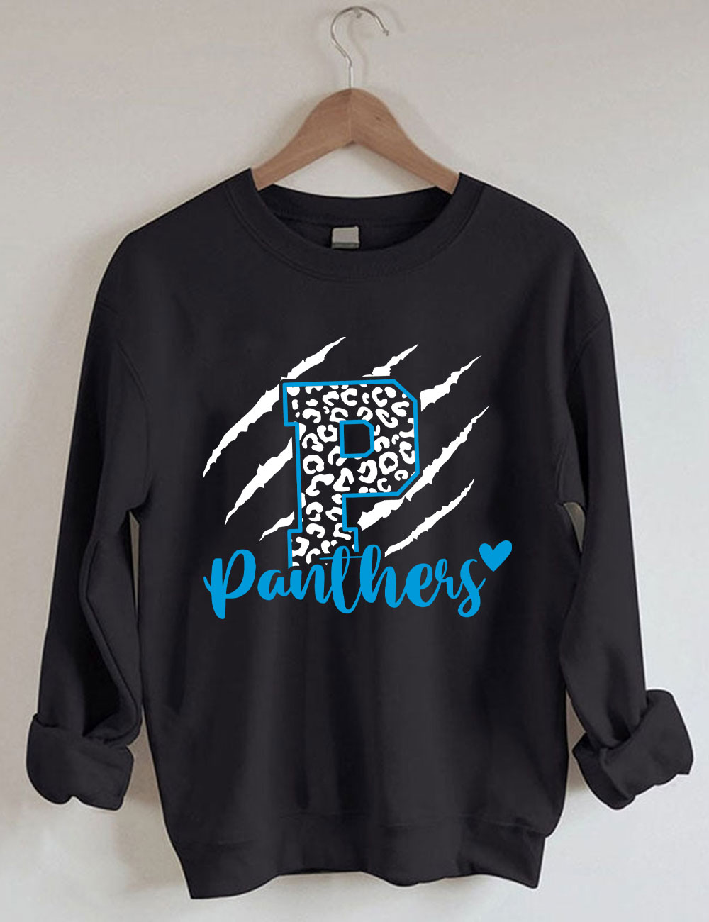 Leopard Panthers Football Sweatshirt