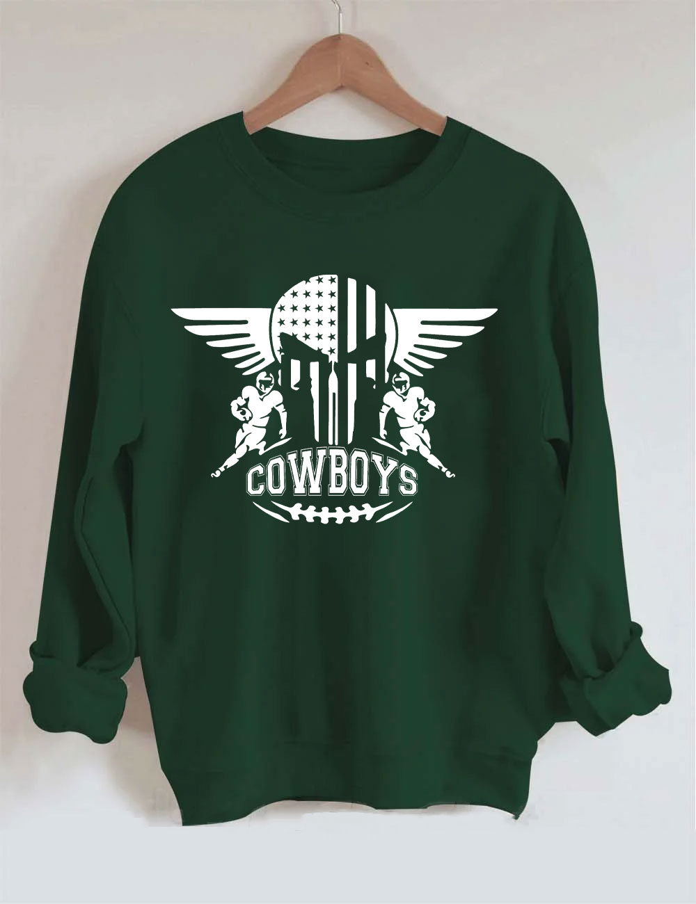 Cowboys Star Football Sweatshirt