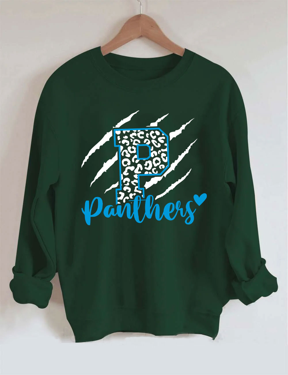 Leopard Panthers Football Sweatshirt