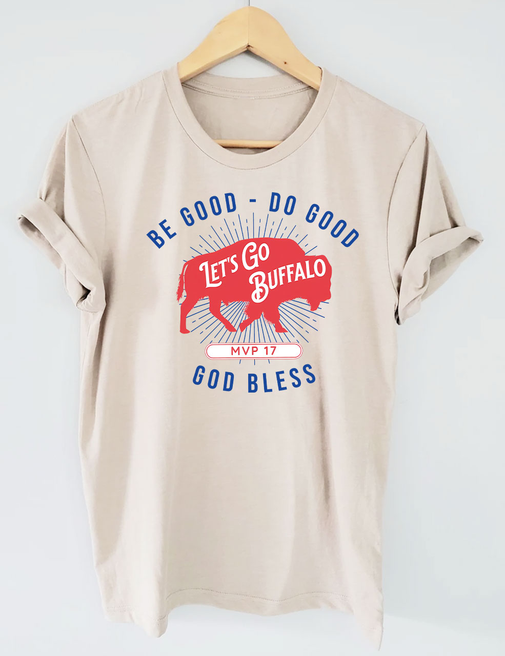Be Good Do Good Josh MVP Buffalo Football T-Shirt