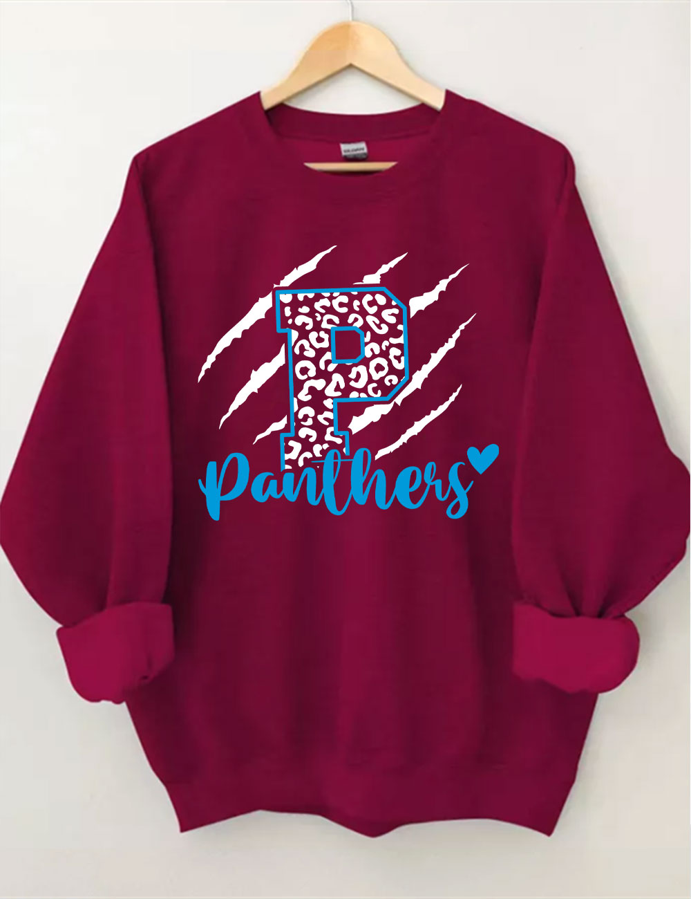 Leopard Panthers Football Sweatshirt