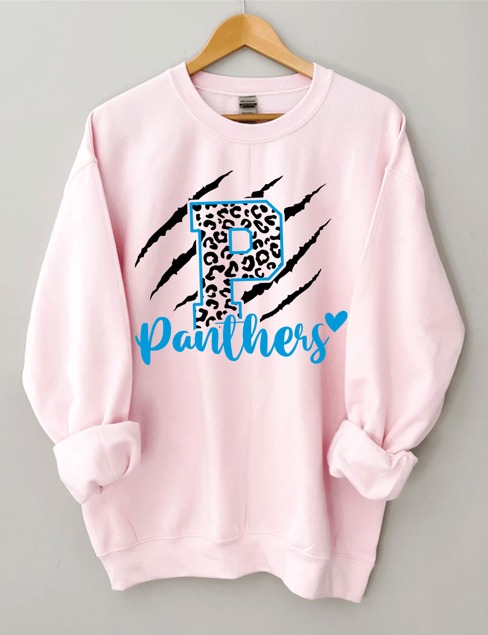 Leopard Panthers Football Sweatshirt