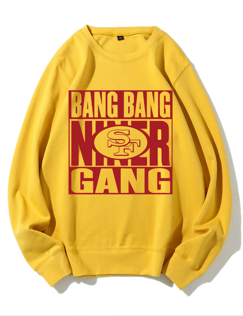 Bang Bang Niner Gang Football Sweatshirt