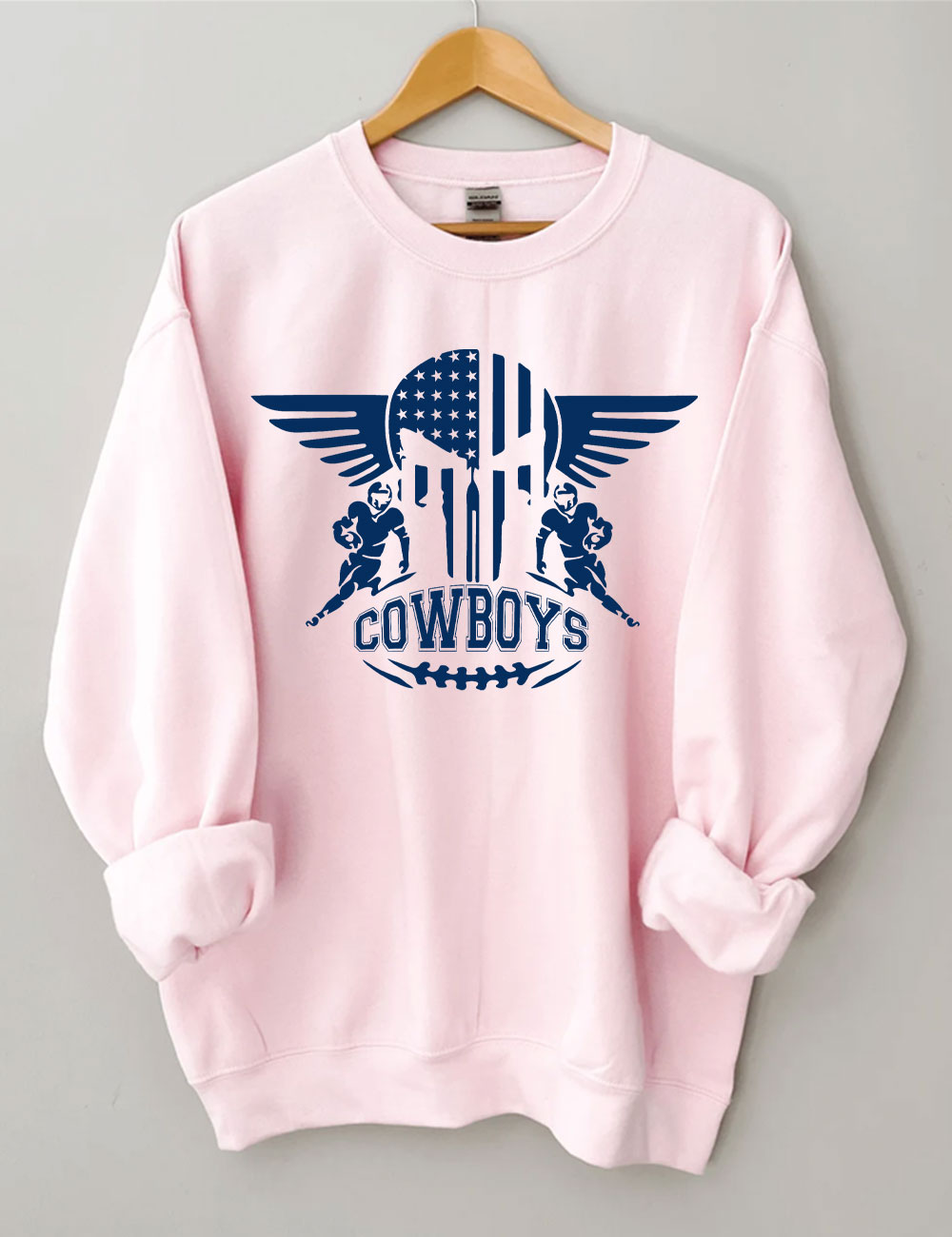 Cowboys Star Football Sweatshirt