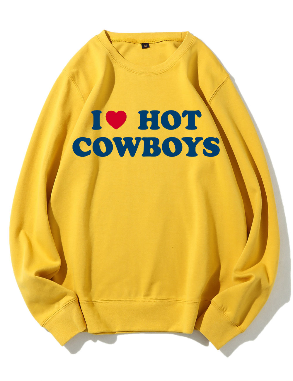 I Love Cowboys Football Sweatshirt