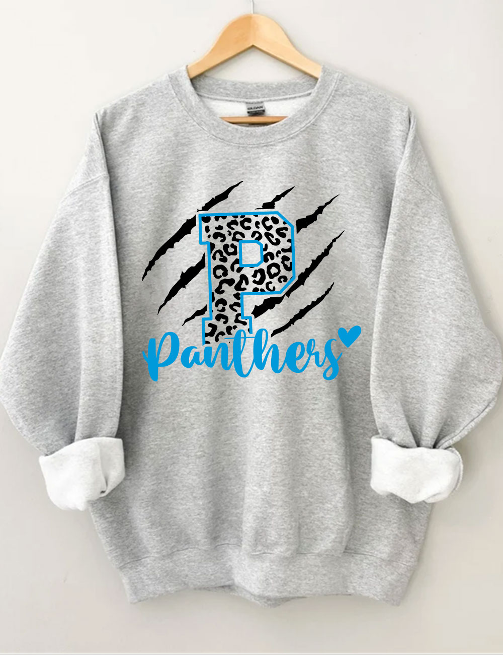 Leopard Panthers Football Sweatshirt