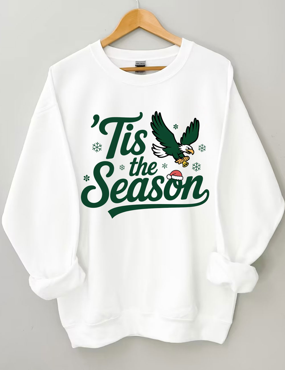 Tis The Season Philadelphia Christmas Football Sweatshirt
