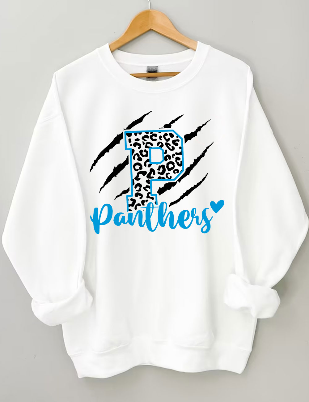 Leopard Panthers Football Sweatshirt