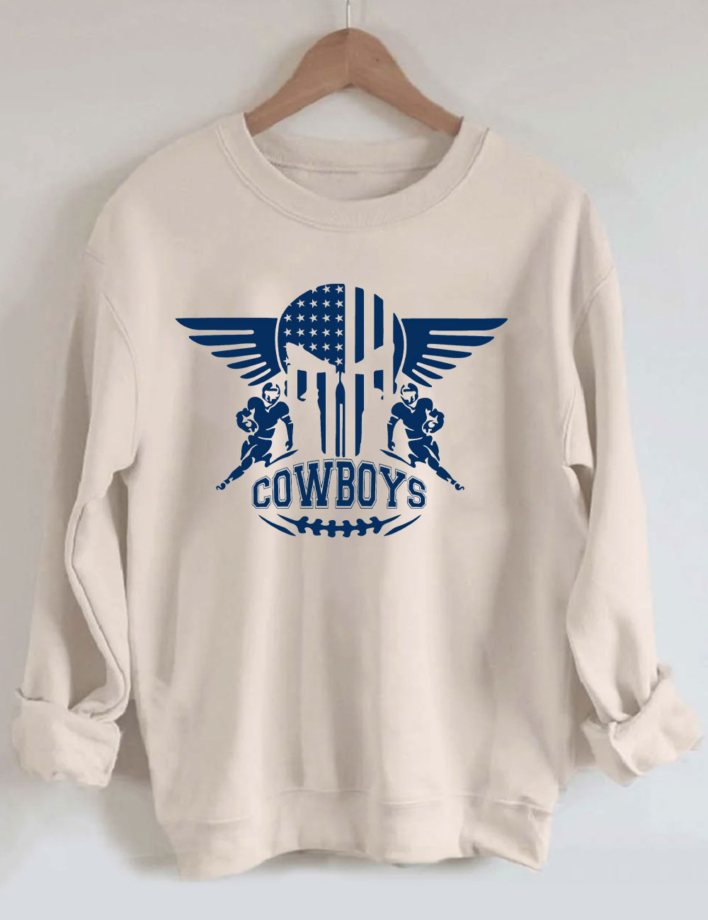 Cowboys Star Football Sweatshirt