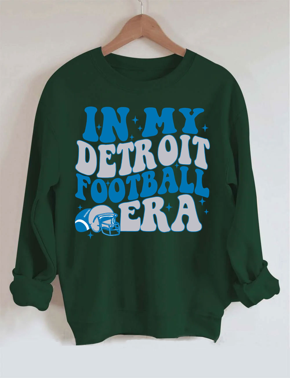 In My Detroit Football Era Sweatshirt