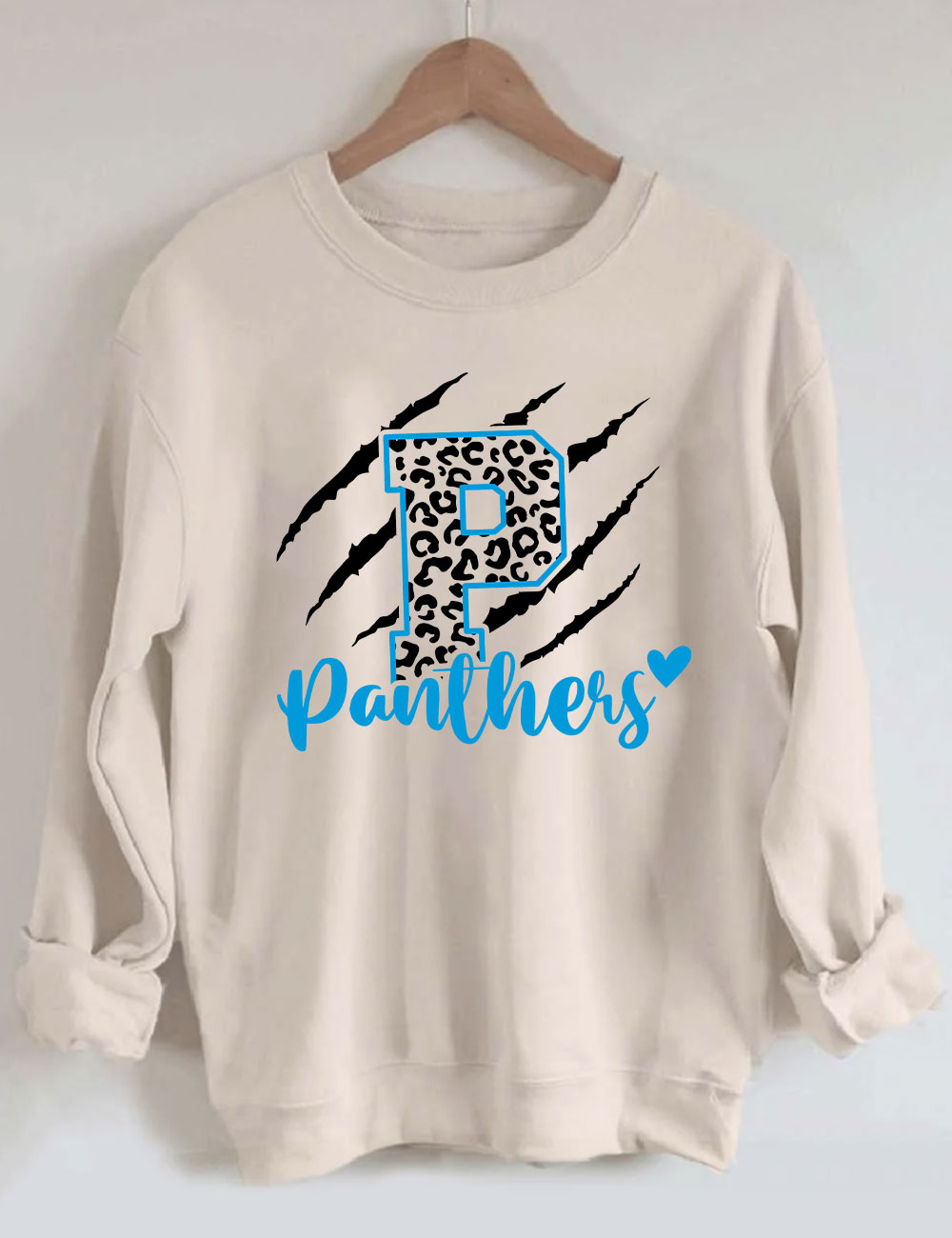 Leopard Panthers Football Sweatshirt